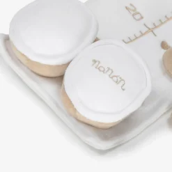 Nanán Beige & White Teddy Bear Height Chart (130cm) Discount