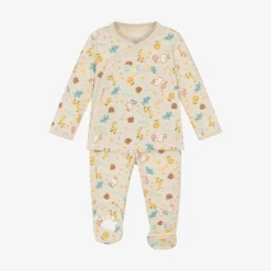 Guess Beige Babysuit Gift Set Best