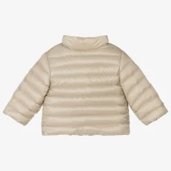 Moncler Enfant Beige Baigal Down Puffer Jacket Hot