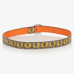 Gucci Beige Banana Print GG Belt Sale
