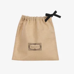 Gucci Beige Banana Print GG Belt Sale