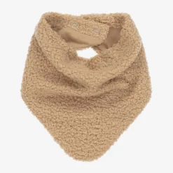 Jamiks Beige Bouclé Baby Scarf Hot