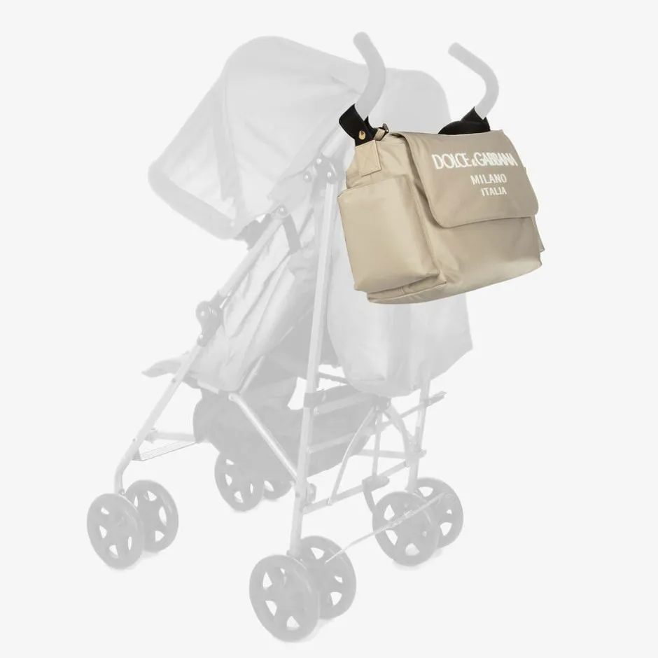 Dolce amp; Gabbana Beige Changing Bag (42cm) Clearance