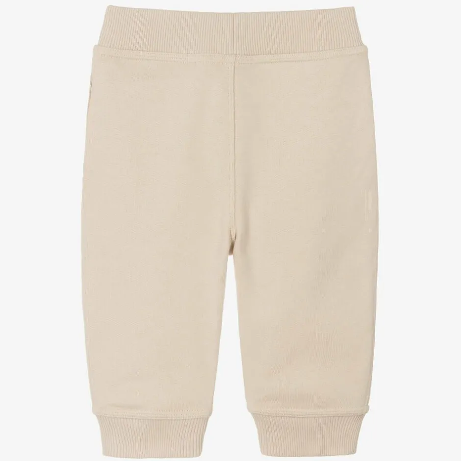 Burberry Beige Cotton Baby Joggers Best