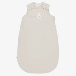 Mayoral Newborn Beige Cotton Bunny Sleeping Bag (73cm)