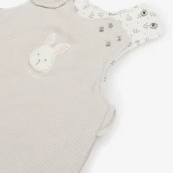 Mayoral Newborn Beige Cotton Bunny Sleeping Bag (73cm)