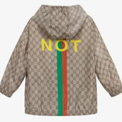 Gucci Beige Fake/Not GG Nylon Jacket Discount