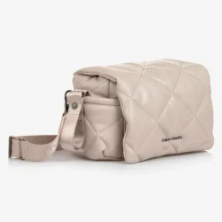 TIBA + MARL Beige Faux Leather Changing Bag (34cm) Clearance