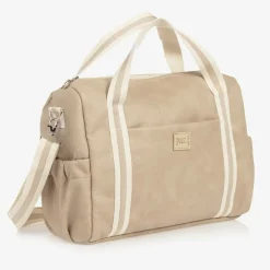 Paz Rodríguez Beige Faux Leather Changing Bag (36cm) Clearance