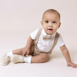 Early Days Beige First Walker Shoes Sale