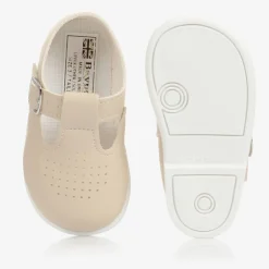 Early Days Beige First Walker Shoes Sale