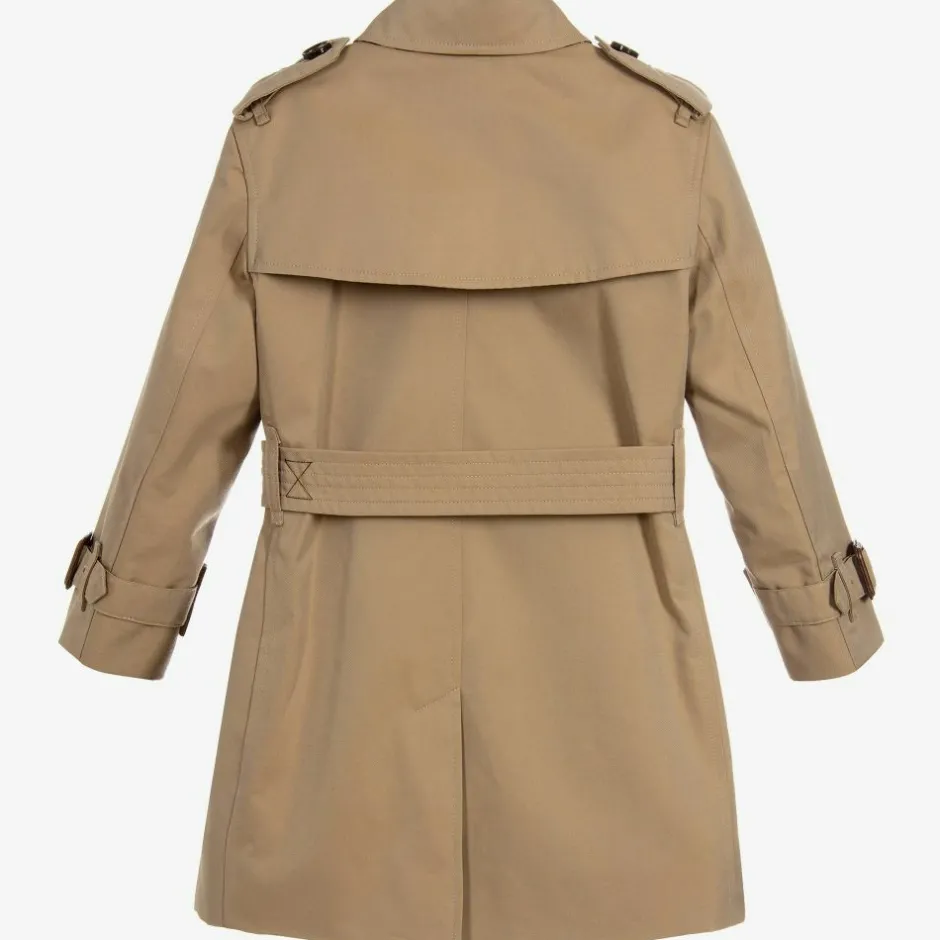 Burberry Beige Heritage Trench Coat Honey Clearance