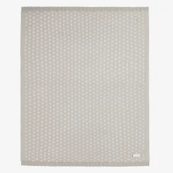 The Little Tailor Beige Knitted Baby Blanket (108cm) Discount