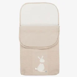 ArtesanĂa Granlei Beige Knitted Bunny Baby Nest (70cm) Best