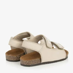 Dolce amp; Gabbana Beige Leather Sandals Discount