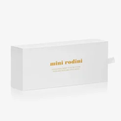 Mini Rodini Beige Leopard Print Round Sunglasses New