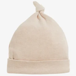 NaturaPura Beige Organic Cotton Baby Hat Online