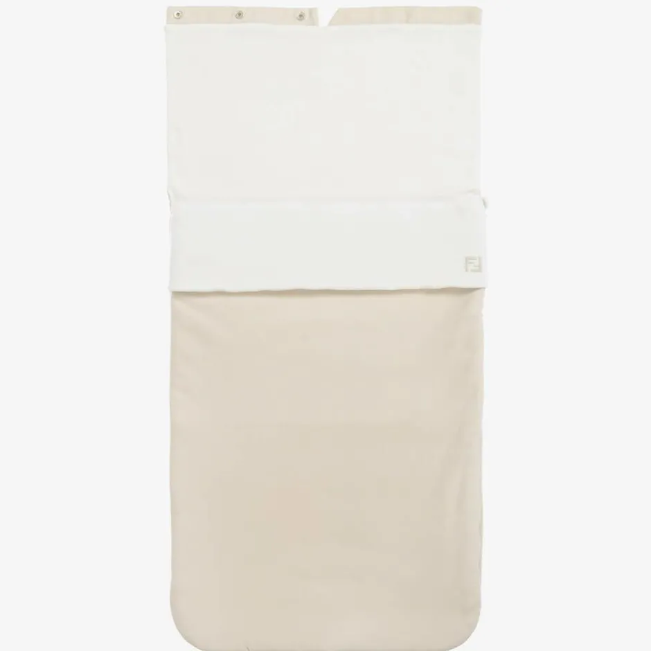 Fendi Beige Padded Cotton Nest (88cm) New