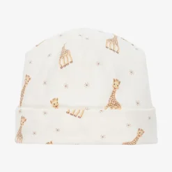 Kissy Kissy Beige Pima Cotton Baby Hat New