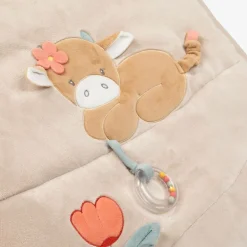 Nattou Beige Plush Playmat (100cm) Outlet