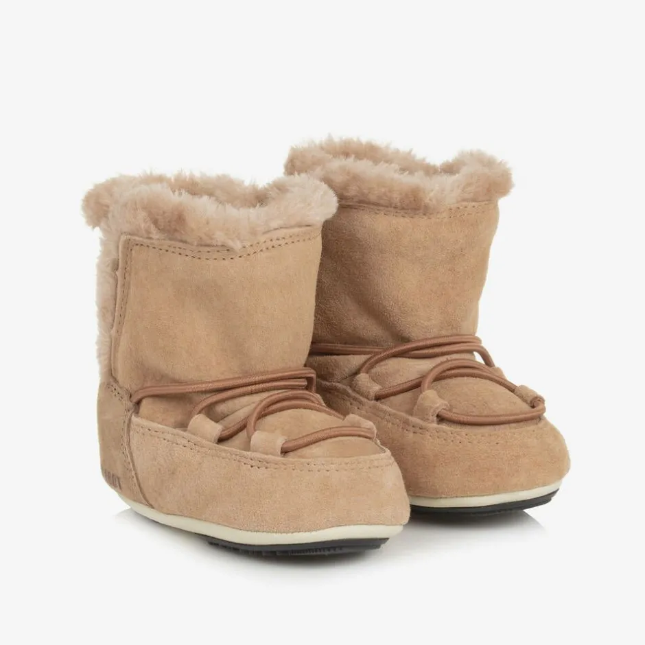 Moon Boot Beige Suede Baby s Best