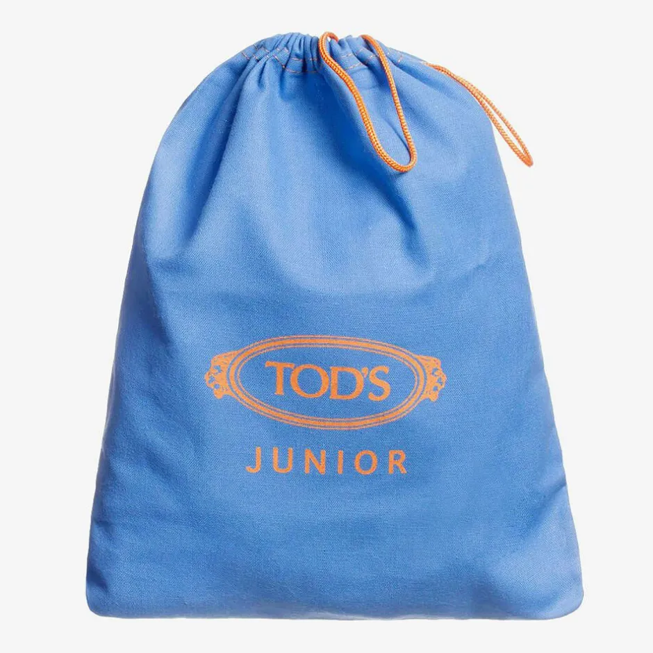 Tods Beige Suede Leather Gommino Moccasins New