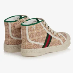 Gucci Beige Tennis 1977 Trainers Clearance