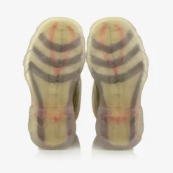 Burberry Beige Vintage Check Rain Boots Clearance
