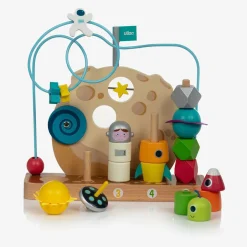 Vilac Beige Wooden Space Counting Set (27cm) Discount