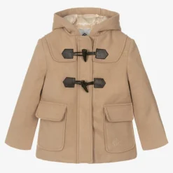Beatrice amp; George Beige Wool-Blend Duffle Coat Discount