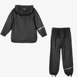 CeLaVi Black 2 Piece Rainsuit Hot