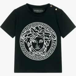 Versace Black & White Medusa Baby T-Shirt Clearance