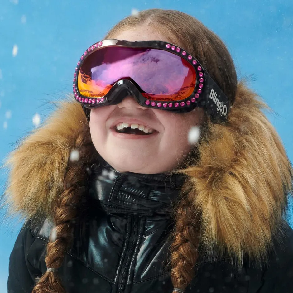 Bling2o Black & Pink Ski Goggles Sale