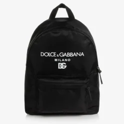Dolce amp; Gabbana Black Backpack (42cm) Online