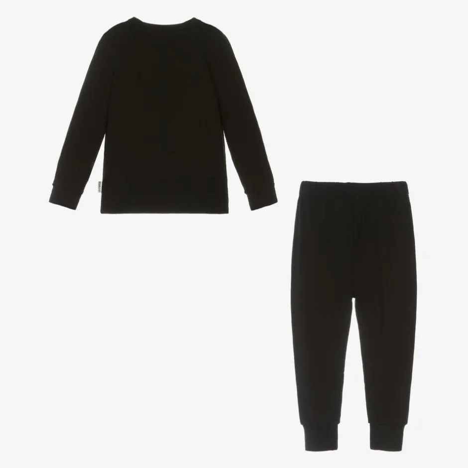 Roarsome Black Bamboo Jersey Base Layer Set Outlet