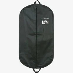 Versace Black Barocco Down-Padded Coat Sale