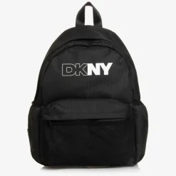 DKNY Black Canvas Backpack (38cm) Online
