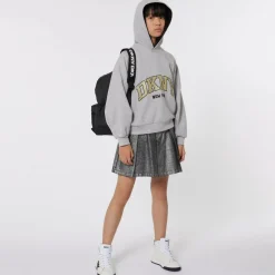 DKNY Black Canvas Backpack (38cm) Online