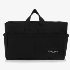 TIBA + MARL Black Canvas Changing Caddy (35cm) Outlet