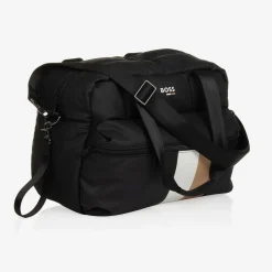 BOSS Black Coated Baby Changing Bag (52cm) New