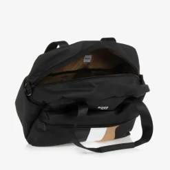 BOSS Black Coated Baby Changing Bag (52cm) New