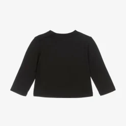 Burberry Black Cotton Baby Top Outlet