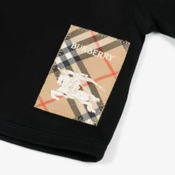Burberry Black Cotton Baby Top Outlet