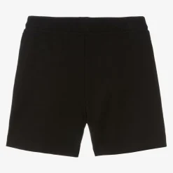 Moschino Baby Black Cotton Jersey Shorts Online