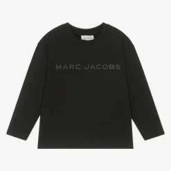 MARC JACOBS Black Cotton Jersey Top New
