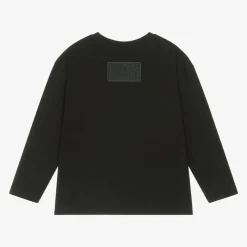 MARC JACOBS Black Cotton Jersey Top New