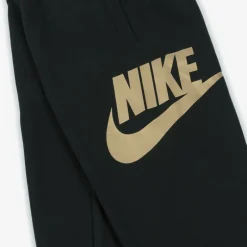 Nike Black Cotton Swoosh Logo Joggers Best