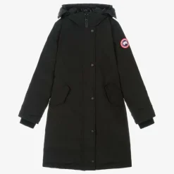 Canada Goose Black Down Padded Brittania Parka Coat Discount