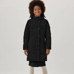 Canada Goose Black Down Padded Brittania Parka Coat Discount
