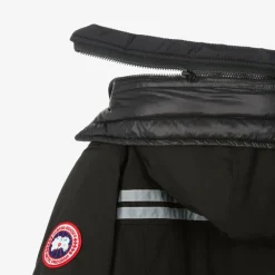 Canada Goose Black Down Padded Brittania Parka Coat Discount